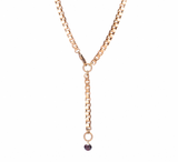 SS26 XL Box Chain Lariat Multi-Way Necklace