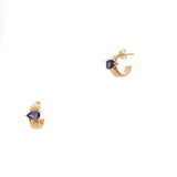 Trevana Hoop Stud Earrings