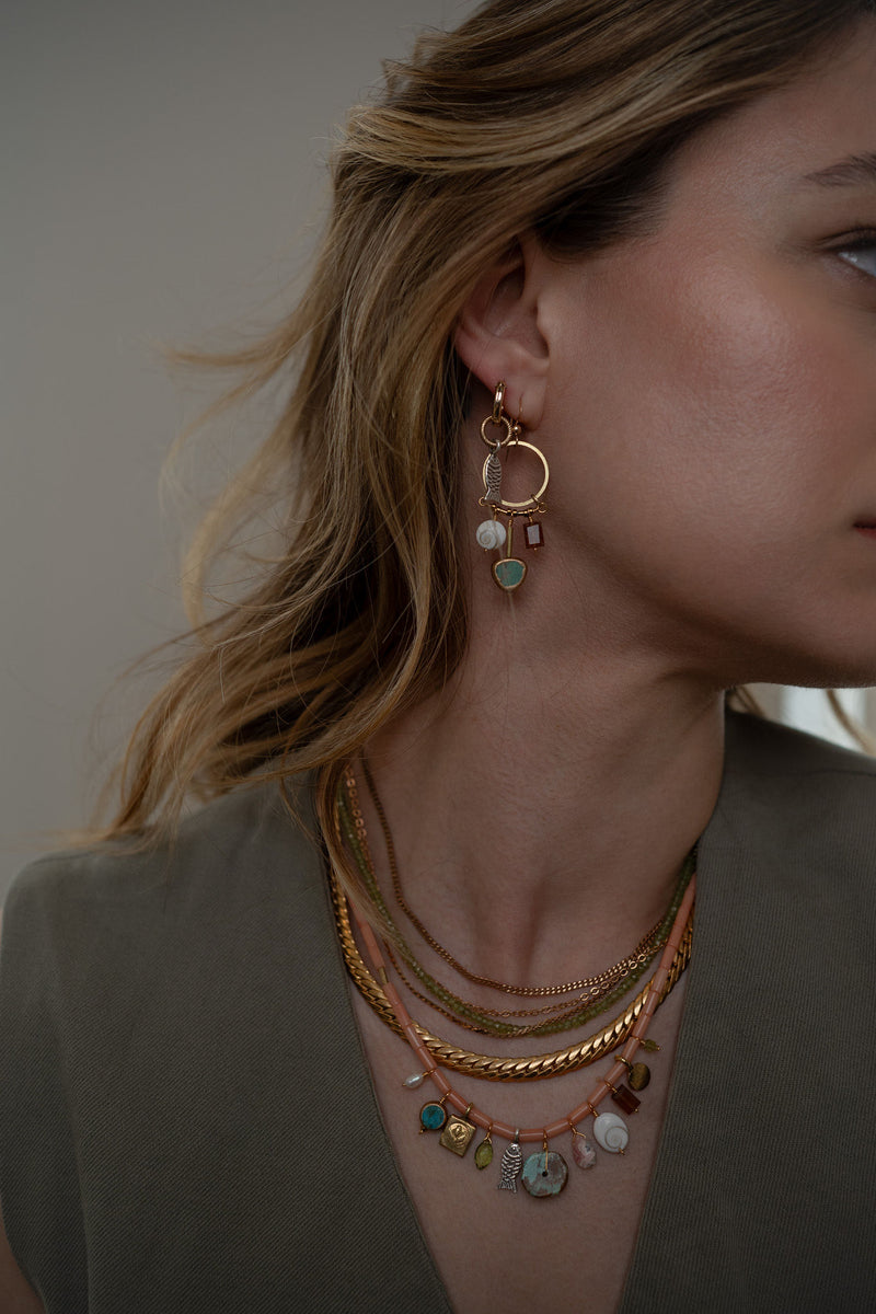 Fishy Hoop Earrings