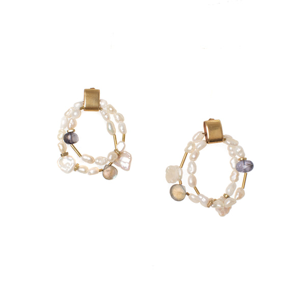 Pearl Surya Earrings