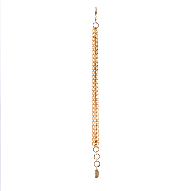 Grid Chain Bracelet