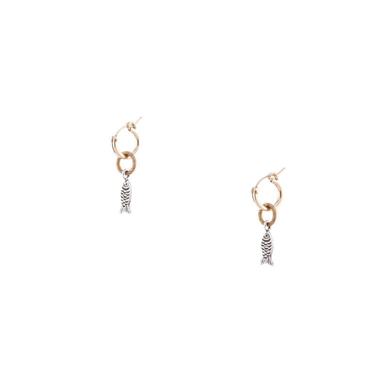Fishy Hoop Earrings