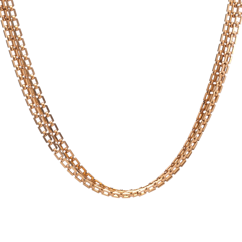 Grid Chain Necklace