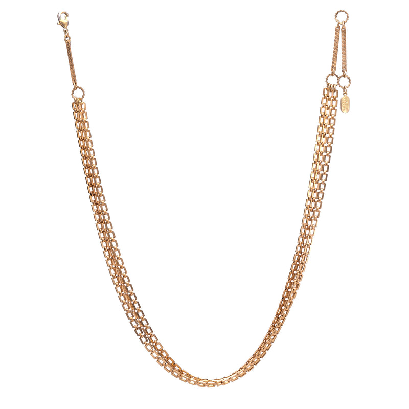 Grid Chain Necklace