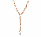 SS26 XL Box Chain Lariat Multi-Way Necklace