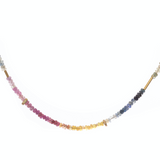 Multi-Sapphire Ombre Necklace