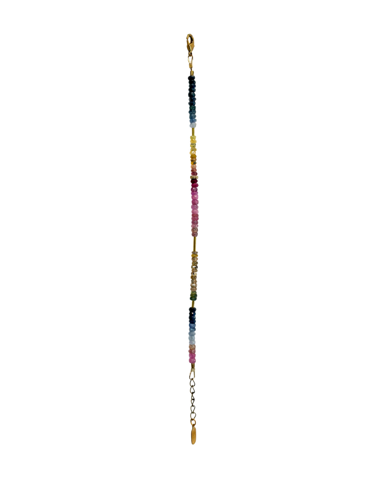 Multi-Sapphire Ombre Bracelet