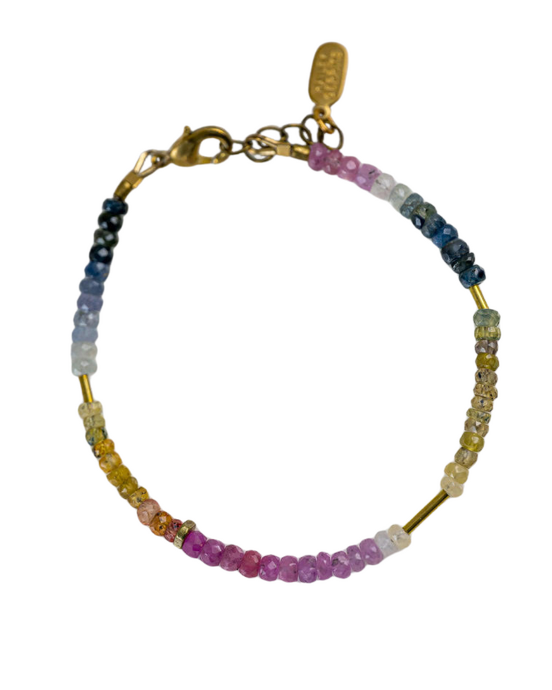 Multi-Sapphire Ombre Bracelet
