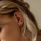 Mini Stone Stud Earrings